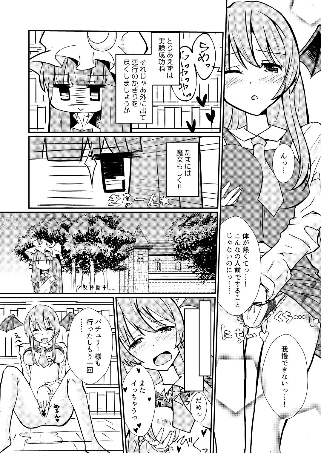 [mad0ka_l_2_3] パチュリーさんがオナニーする本 (Touhou Project) [Digital] page 3 full