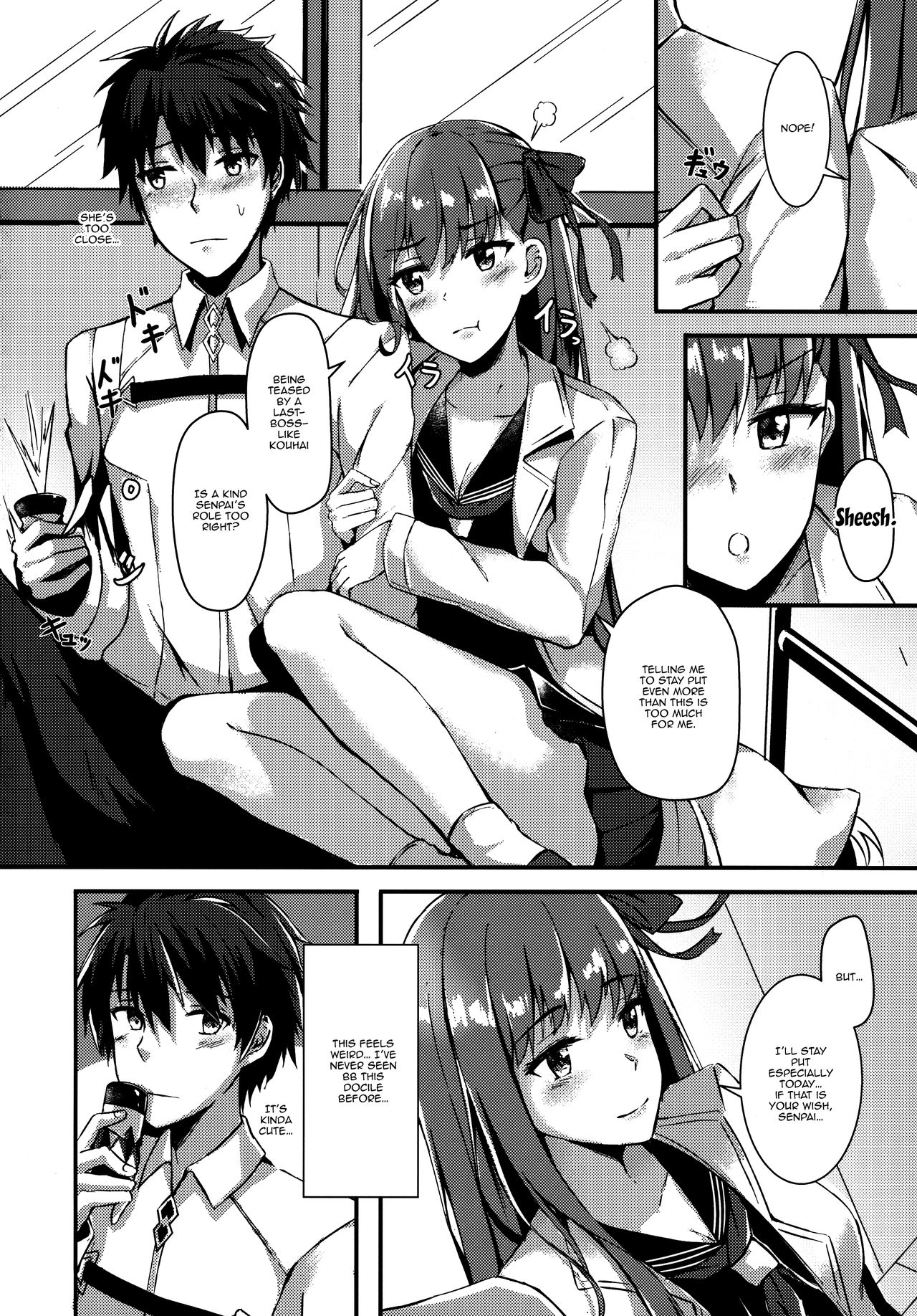 (COMIC1☆13) [Koniro Kajitsu (Konka)] Watashi no Omocha Senpai (Fate/Grand Order) [English] [Doujins.com] page 3 full