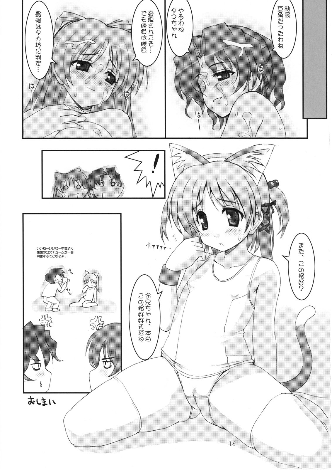 (C74) [Chokudoukan (Hormone Koijirou, Marcy Dog)] Lovely Days (ToHeart2 AnotherDays) page 17 full