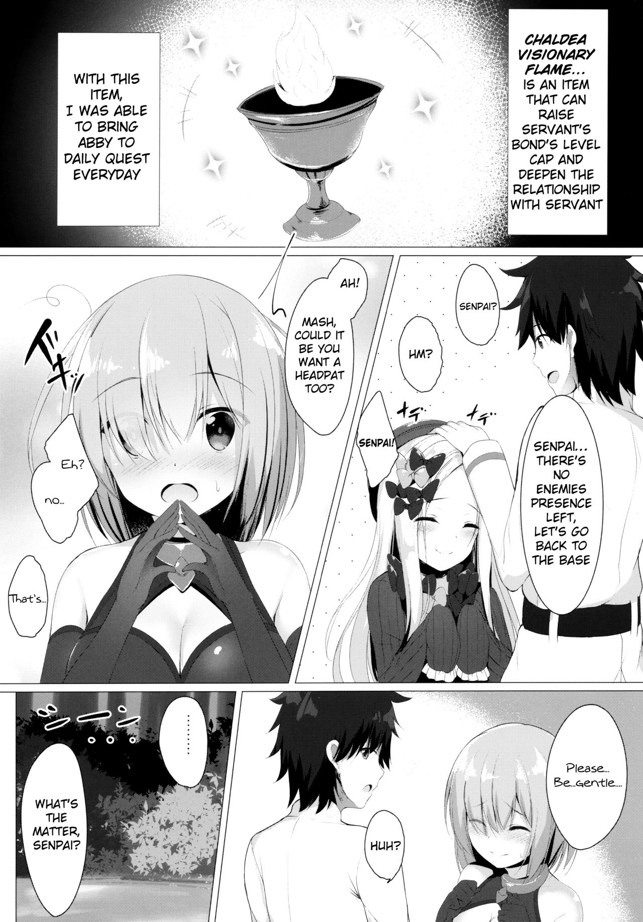 (COMIC1☆15) [Twilight Road (Tomo)] Ikenai Kizuna no Kizukikata (Fate/Grand Order) [English] [EULW TL] page 4 full