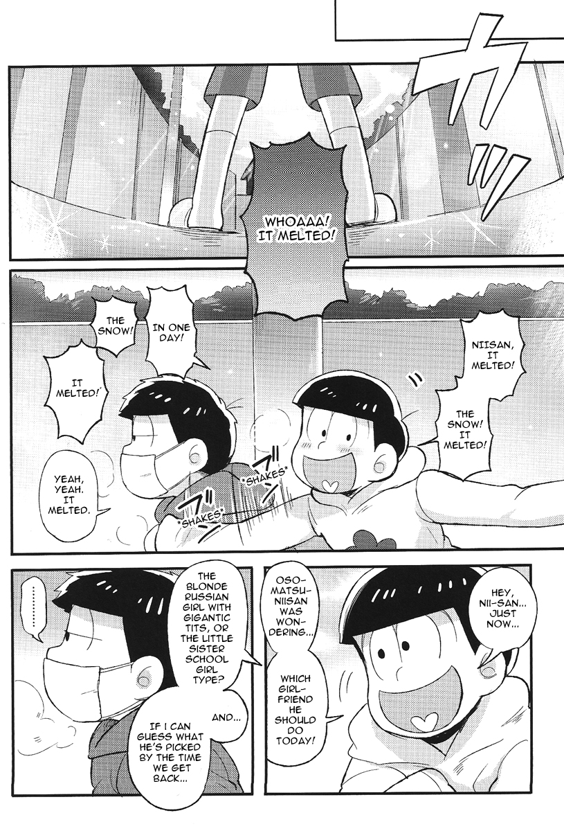 (Kahou wa Nete Matsu) [Momoiro-netsuduki (Kisaki Nana)] Kimi to Suki Doushi (Osomatsu-san) [English] [Rapinii] page 26 full