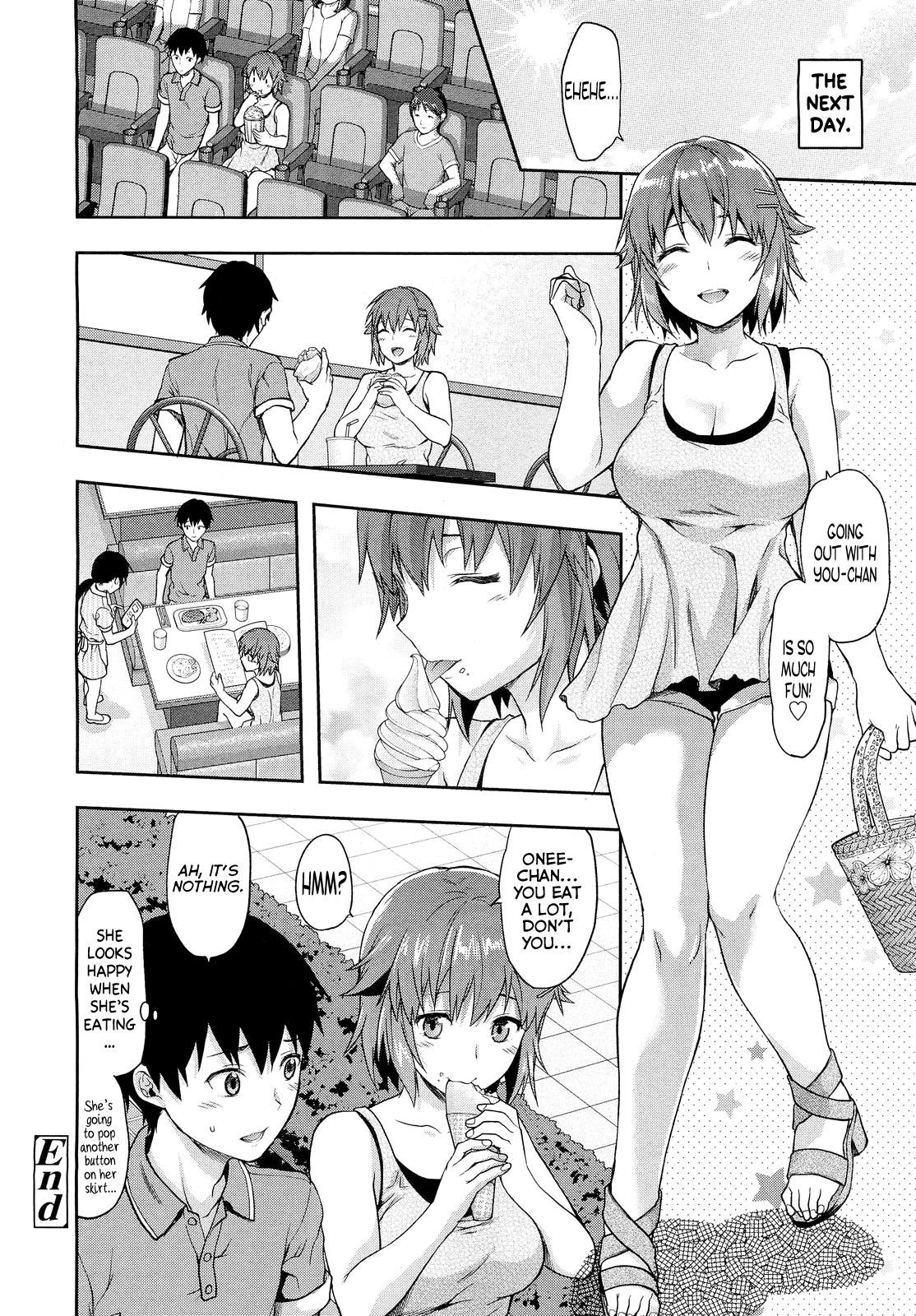 [Yuzuki N Dash] Muchi Ane. | Chubby Sister. [English] {desudesu} page 39 full