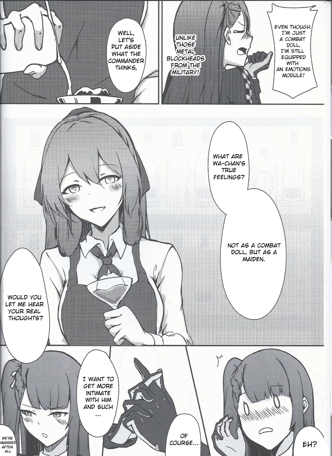 (FF32) [Sumi (九曜)] I don't know what to title this book, but anyway it's about WA2000 (Girls Frontline) [English] page 3 full