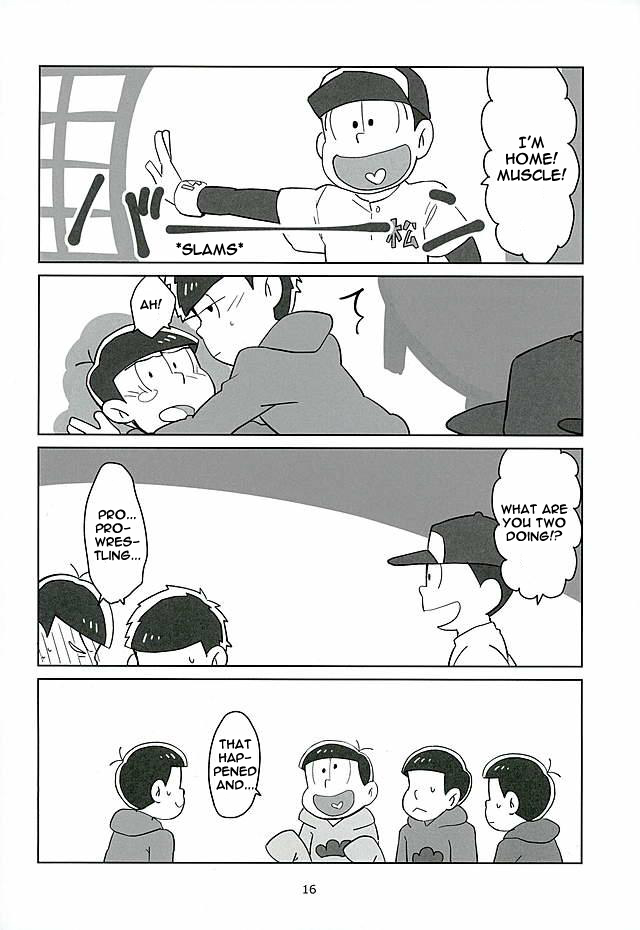 (6tsugo no Tamashii Forever) [OK-2 (Shiriana Doriru)] Uchi no Jinan wa Doutee Hishojo (Osomatsu-san) [English] [Rapinii] page 14 full