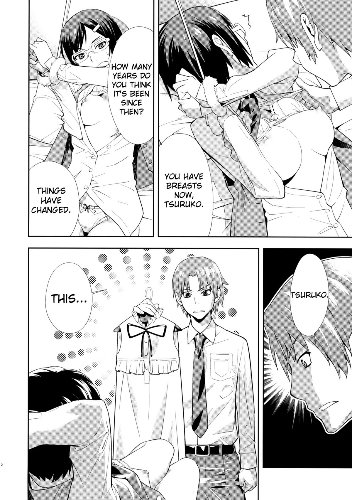 (C80) [Hapoi-dokoro (Okazaki Takeshi)] RONDO (Ano Hi Mita Hana no Namae wo Bokutachi wa Mada Shiranai) [English] =TV= page 13 full