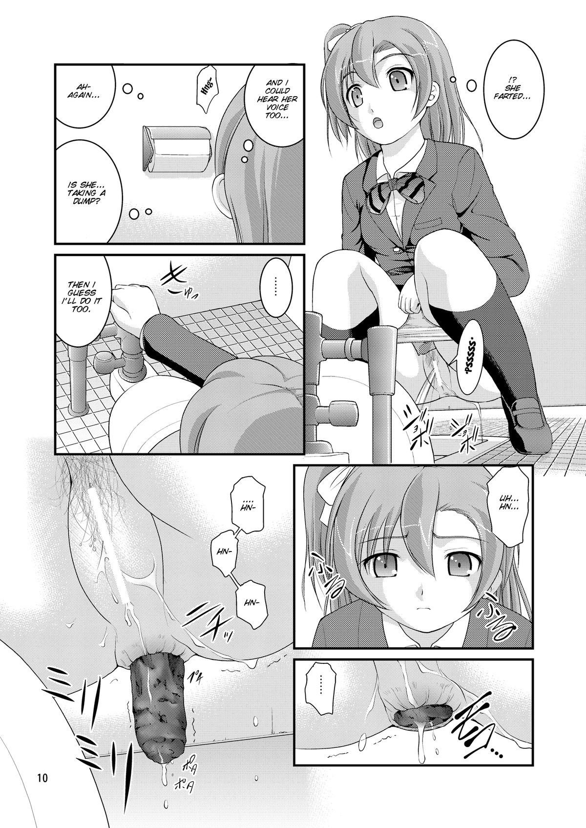 [Juicy Fruits (Satomi Hidefumi)] Bou Ninki School Idol Toilet Tousatsu vol. 1 (Love Live!) [English] [SMDC] [Digital] page 10 full