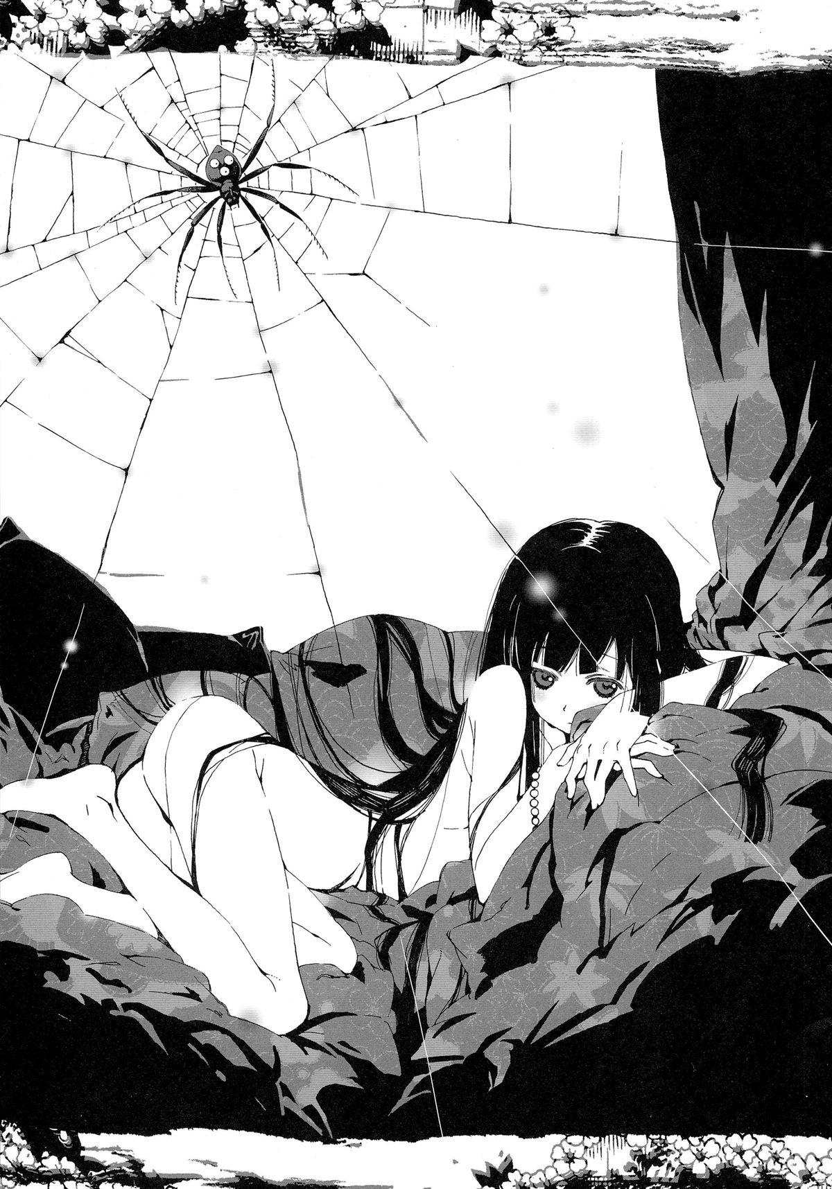 (C71) [BREAKTHRU (Murasawa Hiroshi)] Jigoku no Kisetsu to Towa Shoujo Ai (Jigoku Shoujo) page 6 full