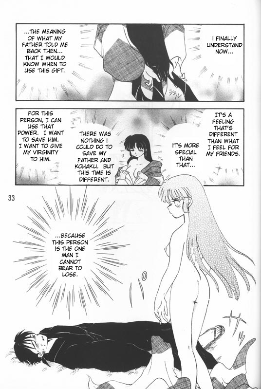 [Kaminobe (Kaminobe Kanon)] Sengoku Renbo Emaki | Falling in Love in the Warring States Era (Inuyasha) [English] [Scribe Figaro] page 31 full