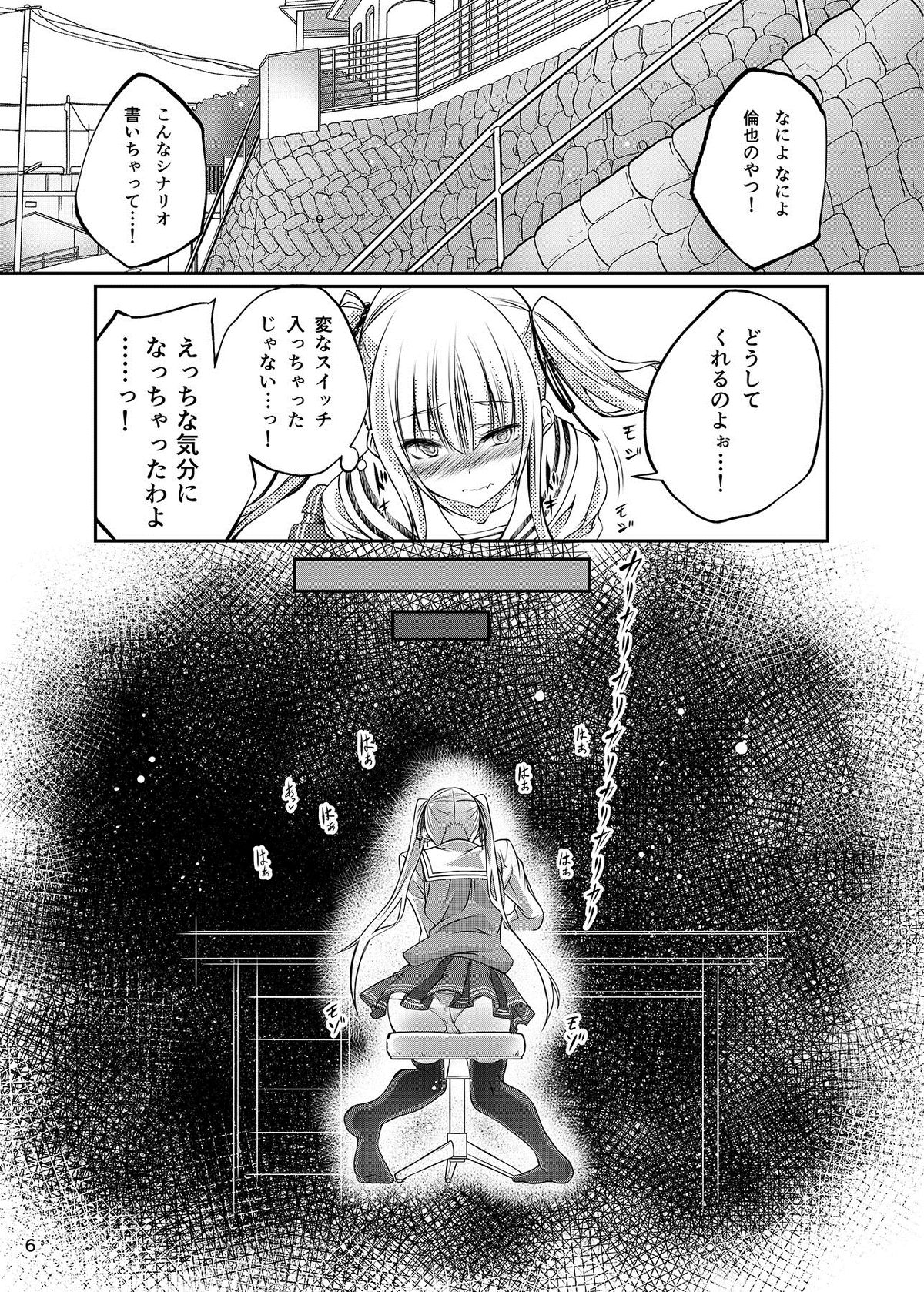 (CSP6) [Zensoku Rider (Tenzen Miyabi)] Juukan Kanojo no Tsukurikata (Saenai Heroine no Sodatekata) page 6 full