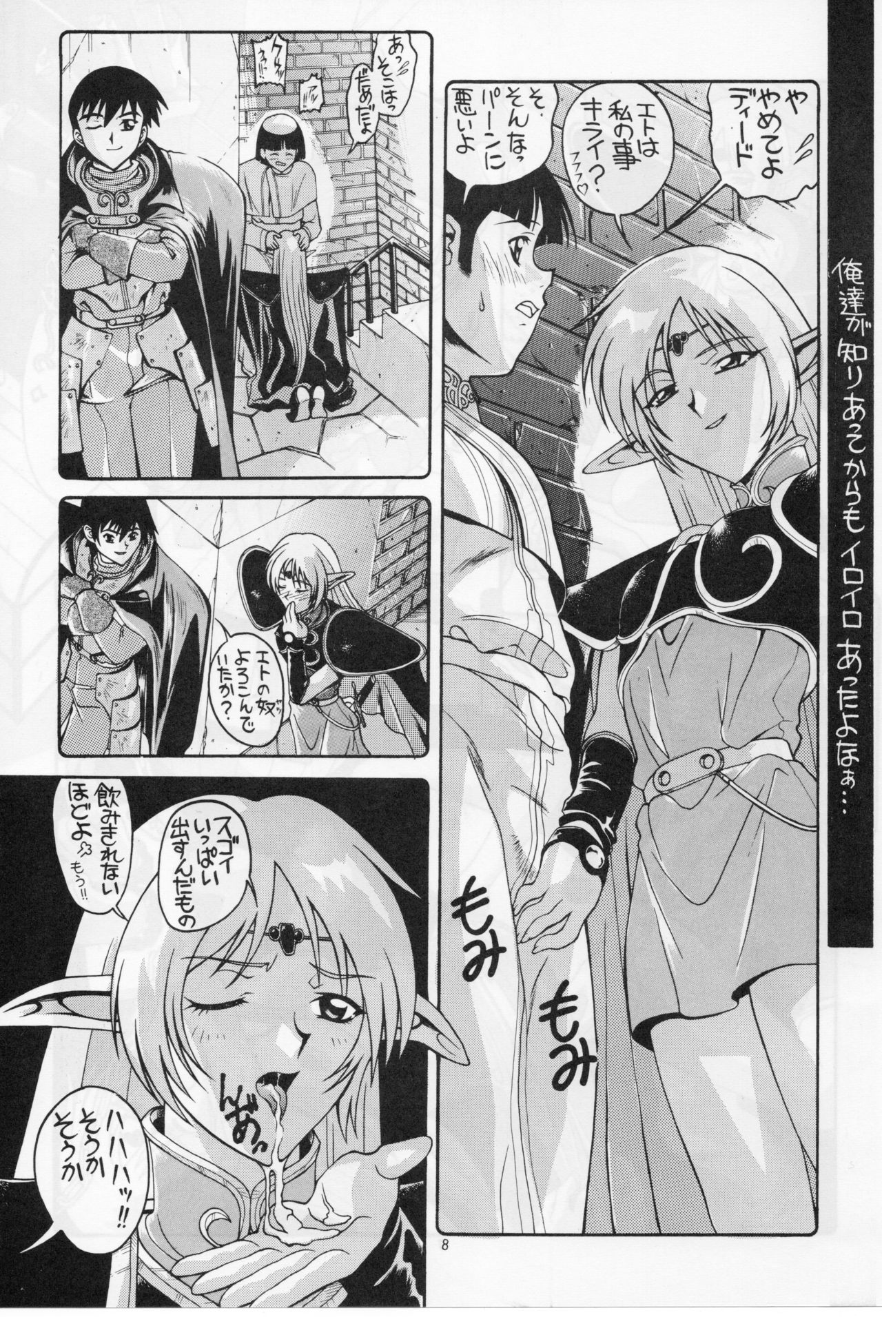 (C55) [AB NORMAL (NEW AB, Hoozuki Naru)] MINOR LEAGUE 3A (Record of Lodoss War, Mamotte Shugogetten!) page 7 full