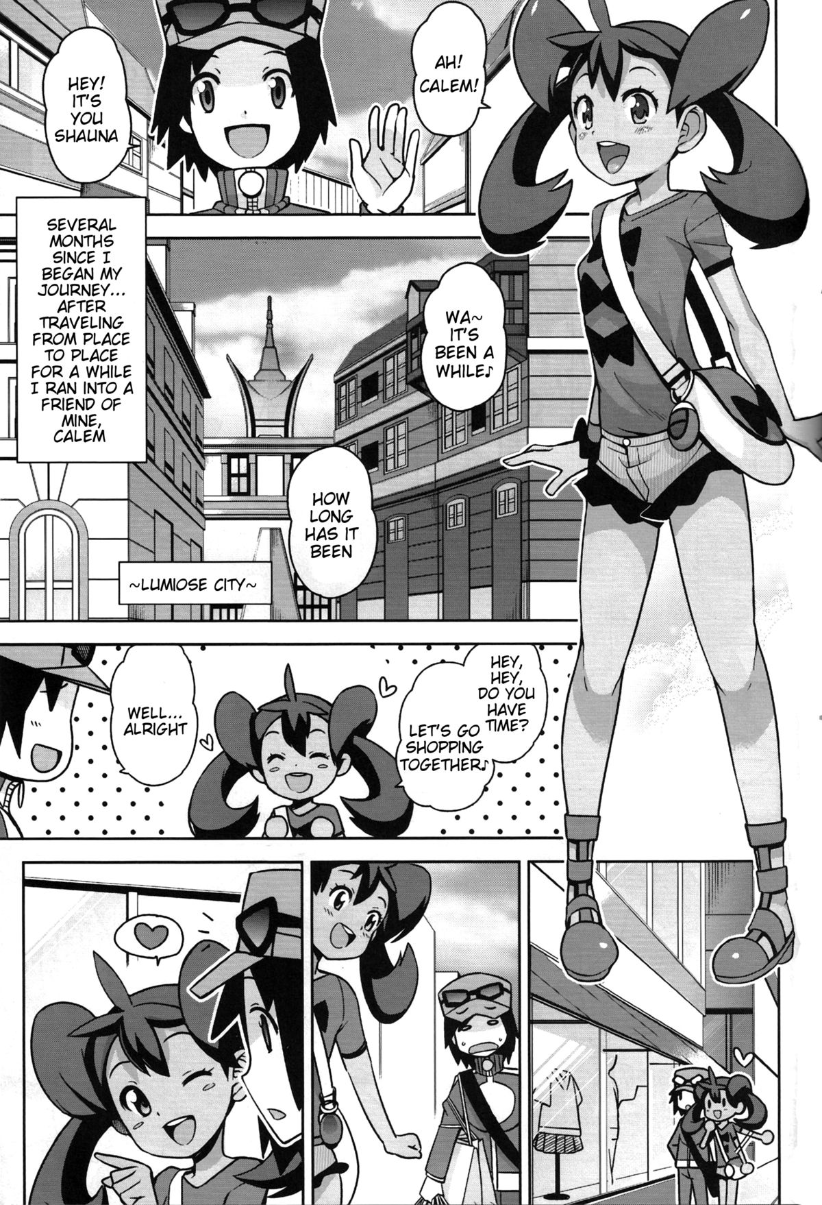 (C85) [Funi Funi Lab (Tamagoro)] Chibikko Bitch XY (Pokémon) [English] [Decensored] page 4 full