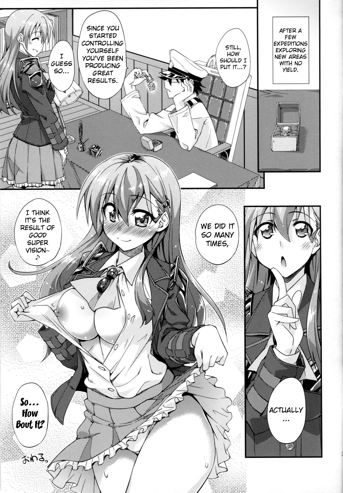 (C86) [FruitsJam (Mikagami Sou)] Suzuya to Dou suru? Nani Shichau? 2 (Kantai Collection -KanColle-) [English] {doujin-moe.us} page 22 full