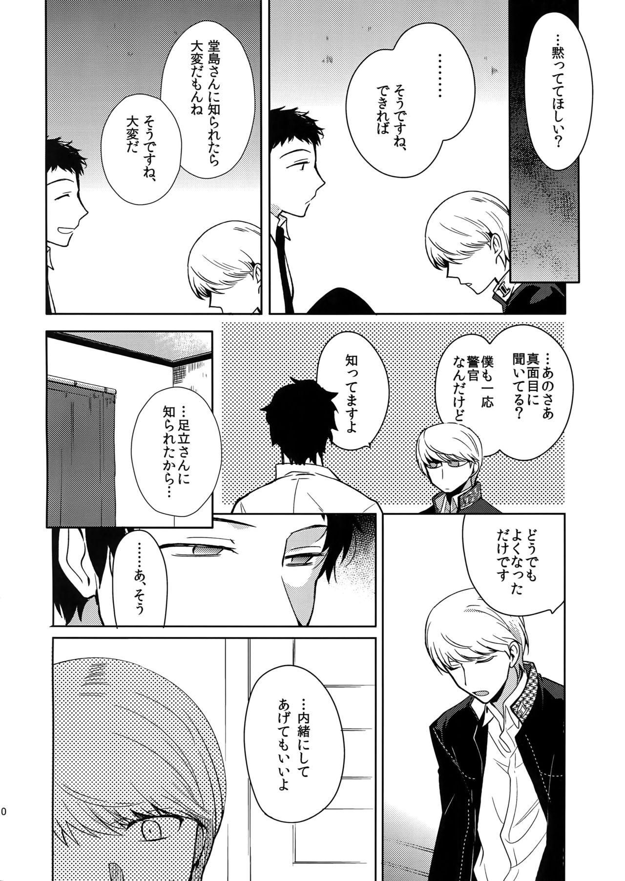 (Another Control 4) [downbeat (Kirimoto Yuuji)] Inu no Fushimatsu (Persona 4) page 9 full