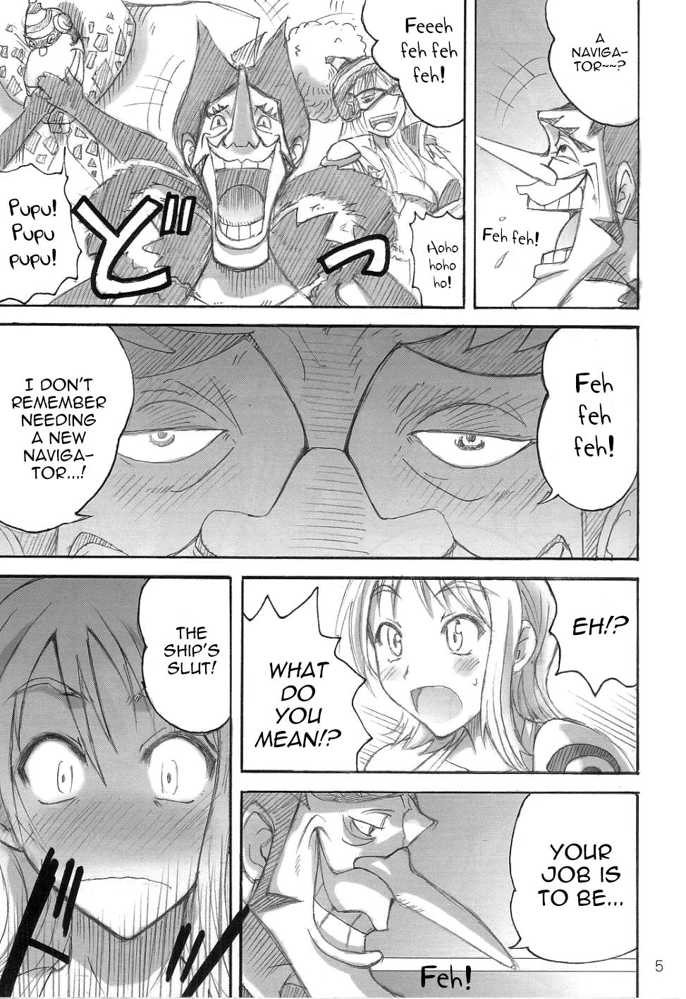 (SC23) [Majimeya (isao)] Majimeya Yawa (One Piece) [English] page 5 full