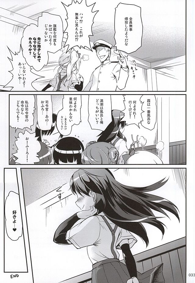 (Ware, Yasen ni Totsunyuusu! 3) [Kajimura Market (Kajimura Kajima)] DesCon!! 5 - Destroyer Complex - (Kantai Collection -KanColle-) page 30 full