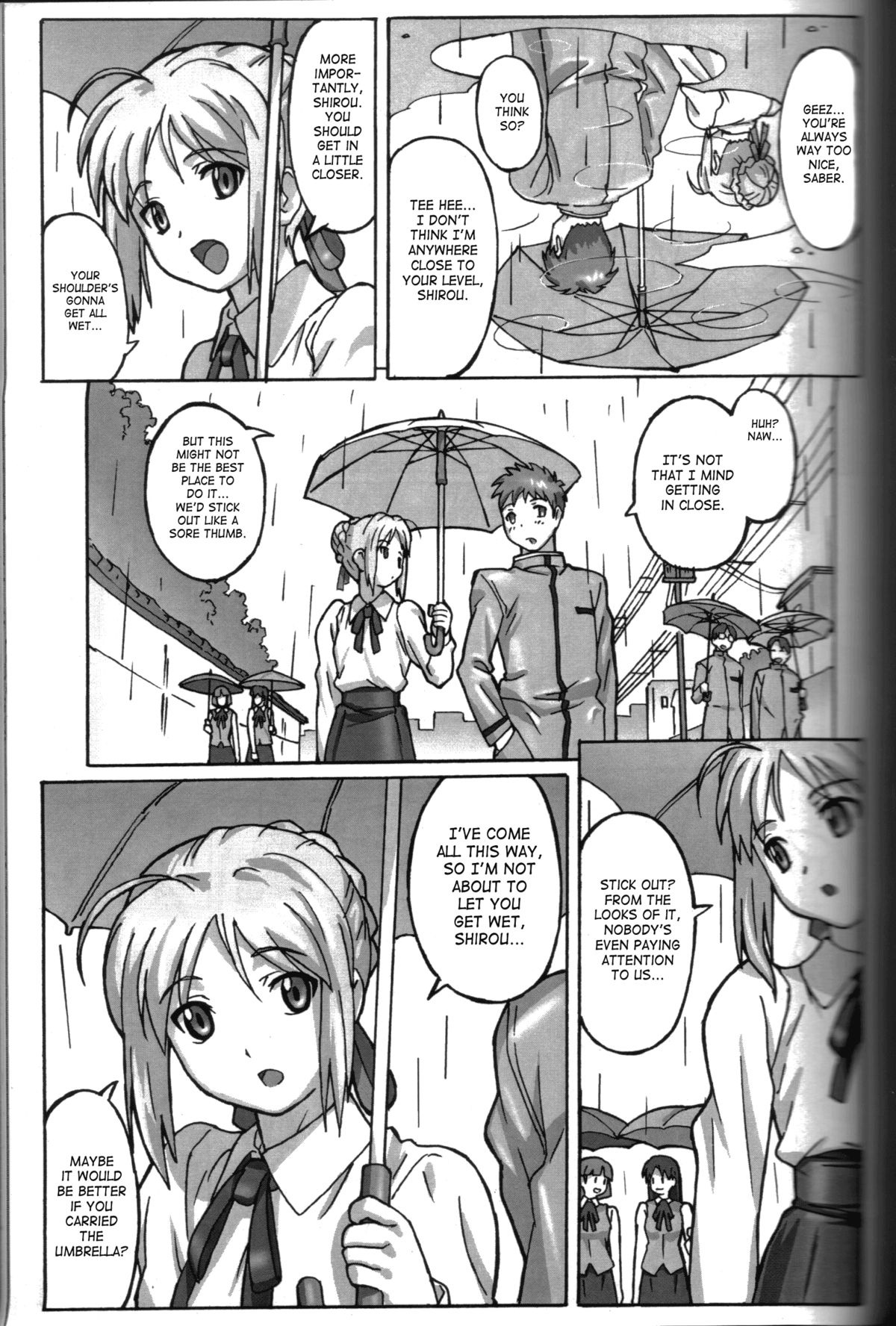 (C69) [POTATO HOUSE (POTATO)] A PIECE OF CAKE (Fate/stay night) [English] [SaHa] page 8 full