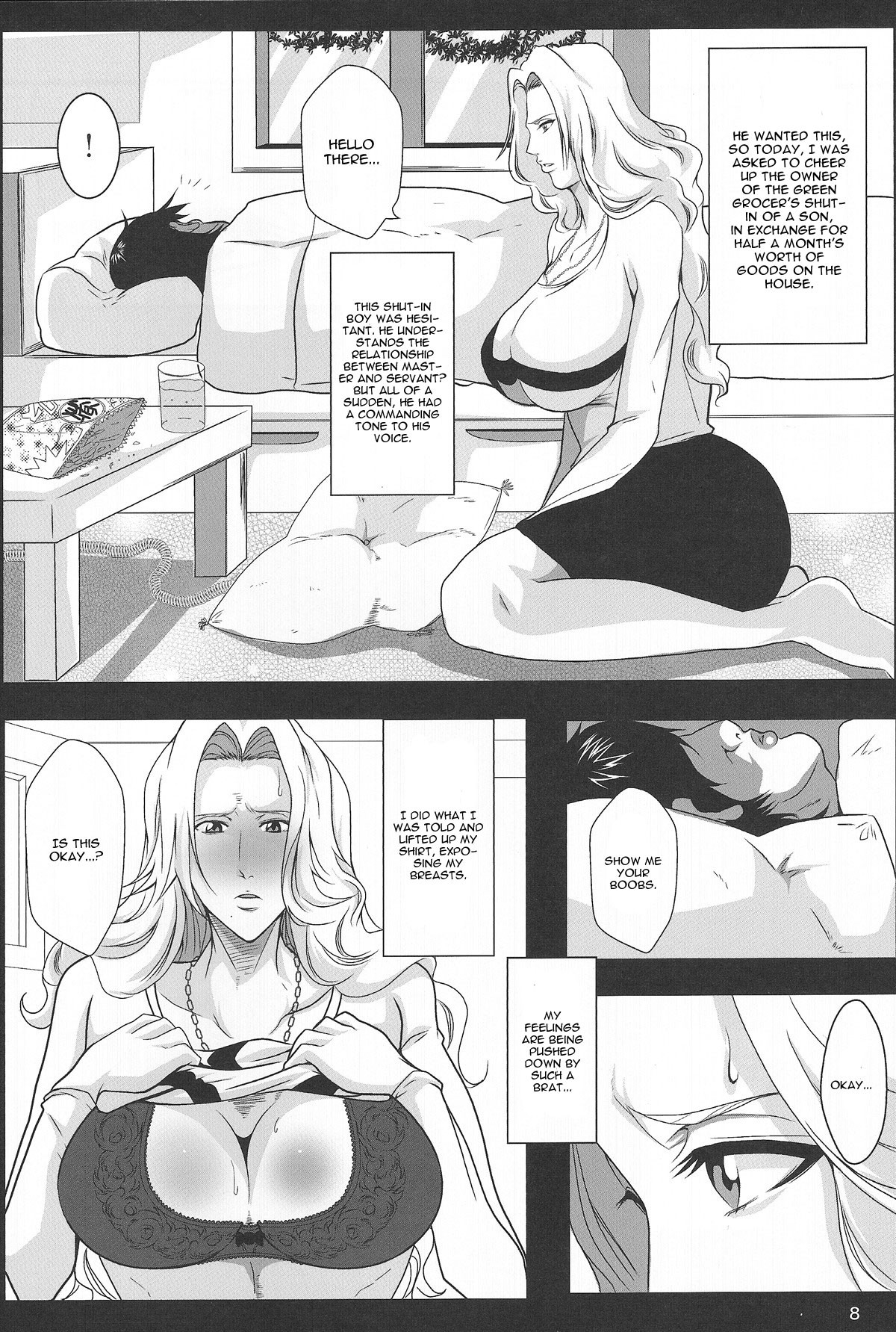 (C85) [Kairanban (Emine Kendama)] Benten Kairaku 25 Rangiku no Himegoto (Bleach) [English] [CGrascal] page 7 full