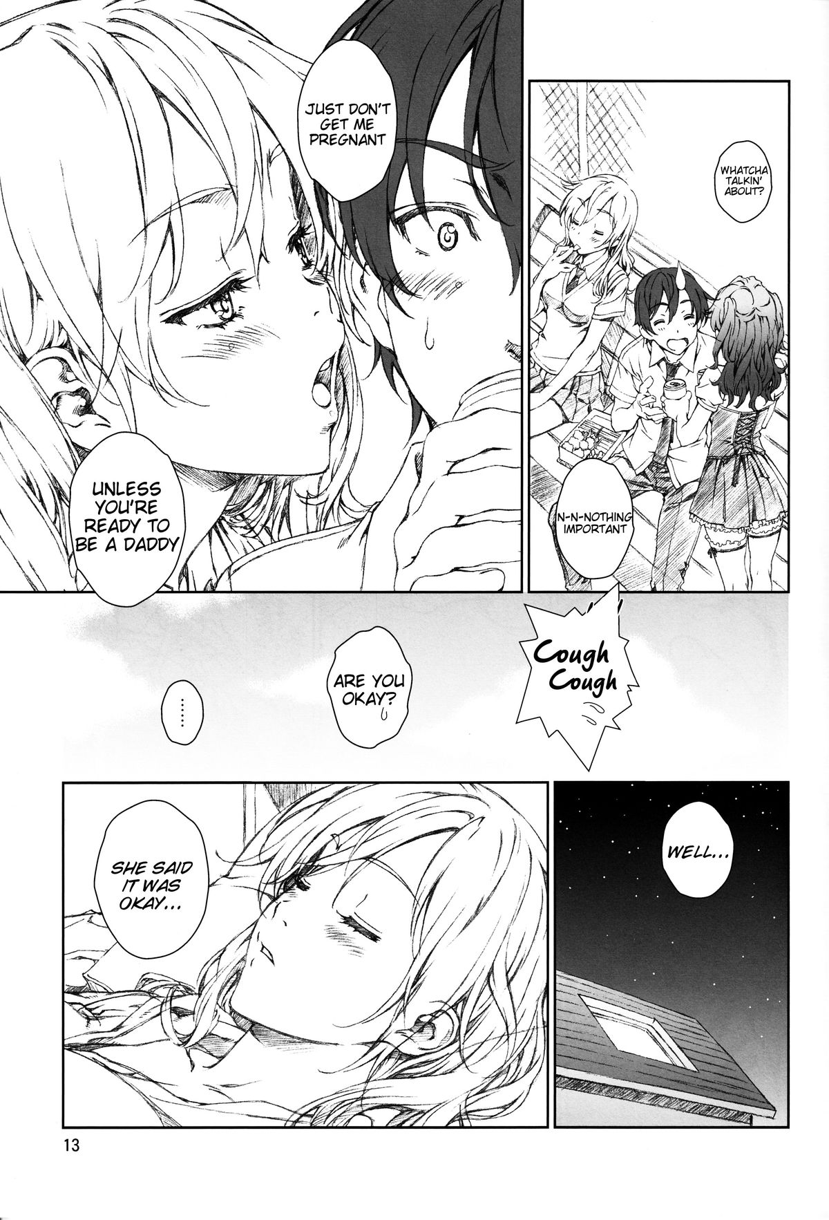 (C85) [Crank.In (Mizutani Tooru)] Floriography ~Statice~ [English] =Tigoris Translates= page 12 full