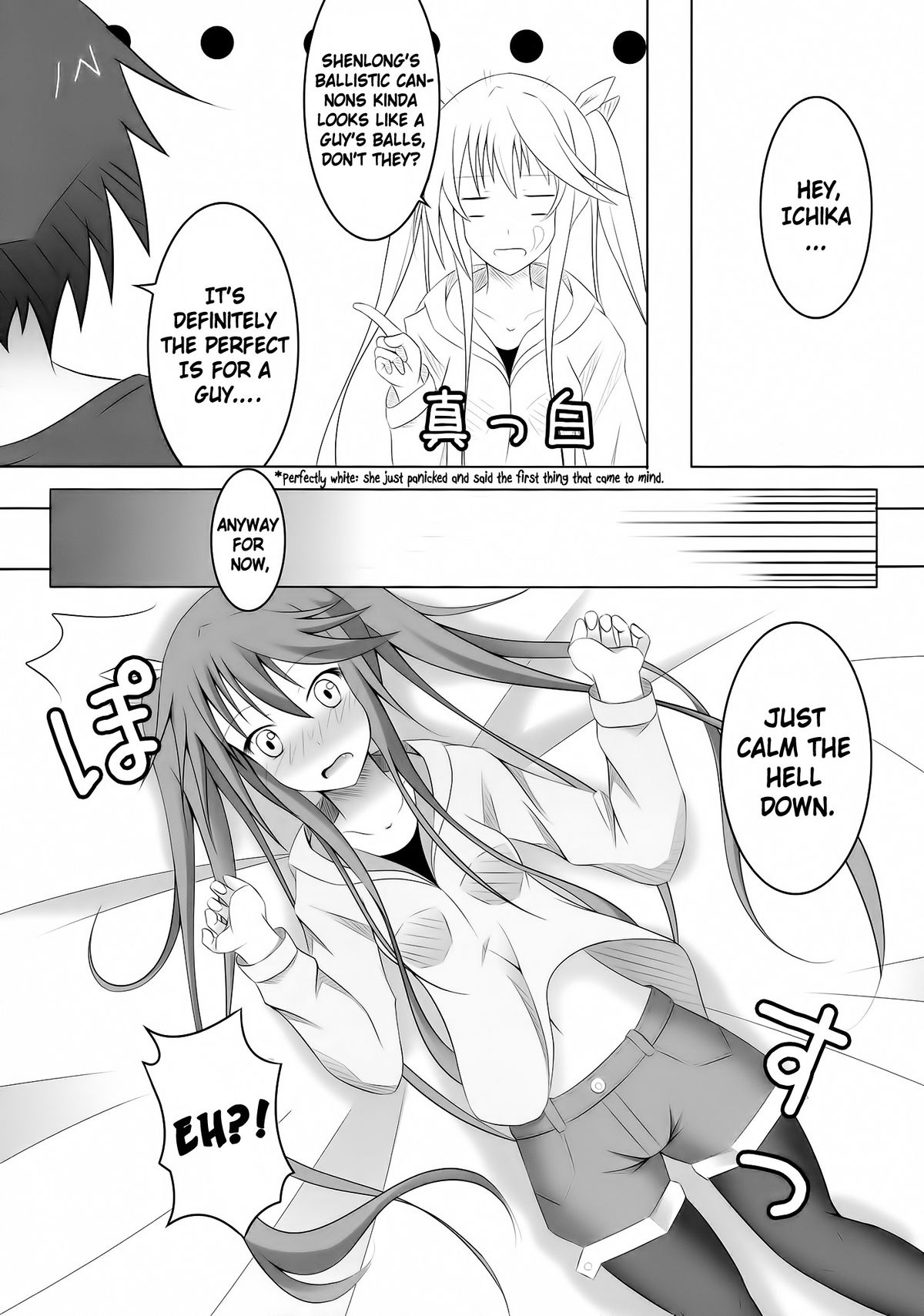 (COMIC1☆5) [Personal Space (Kurota)] Ichika, Sekinin Torinasai! | Ichika, You Better Take Responsibility! (IS <Infinite Stratos>) [English] [RapidSwitch] page 8 full