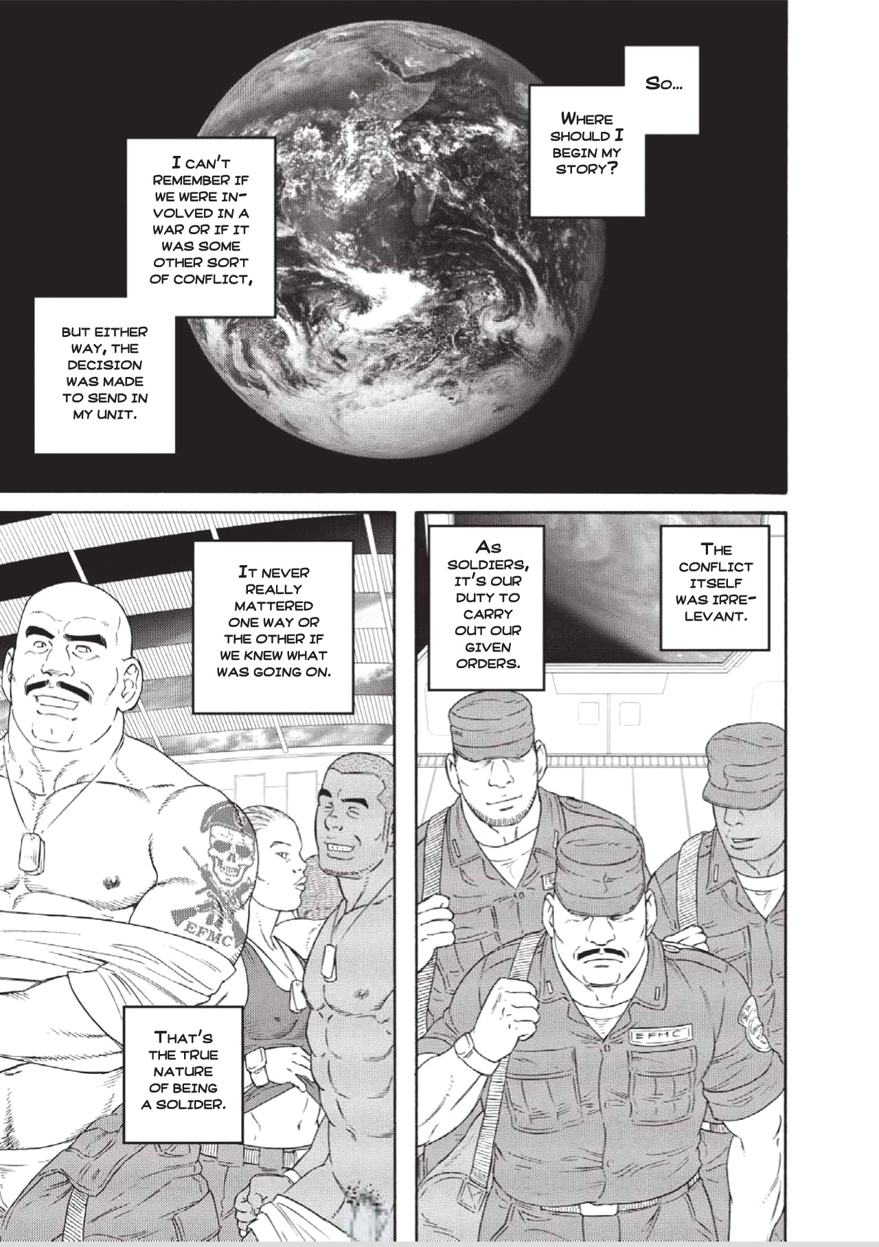 [Tagame] Planet Brobdingnag chapter 1 [Eng] page 1 full