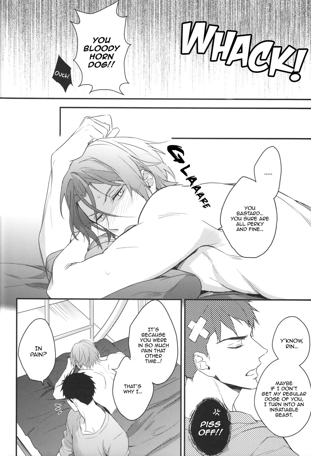 (HaruCC20) [PureSlider (Matsuo)] Sousuke no Kata wa Ore ga Mamoru! | I'll protect Sosuke's shoulder! (Free!) [English] [okaeshi] page 27 full