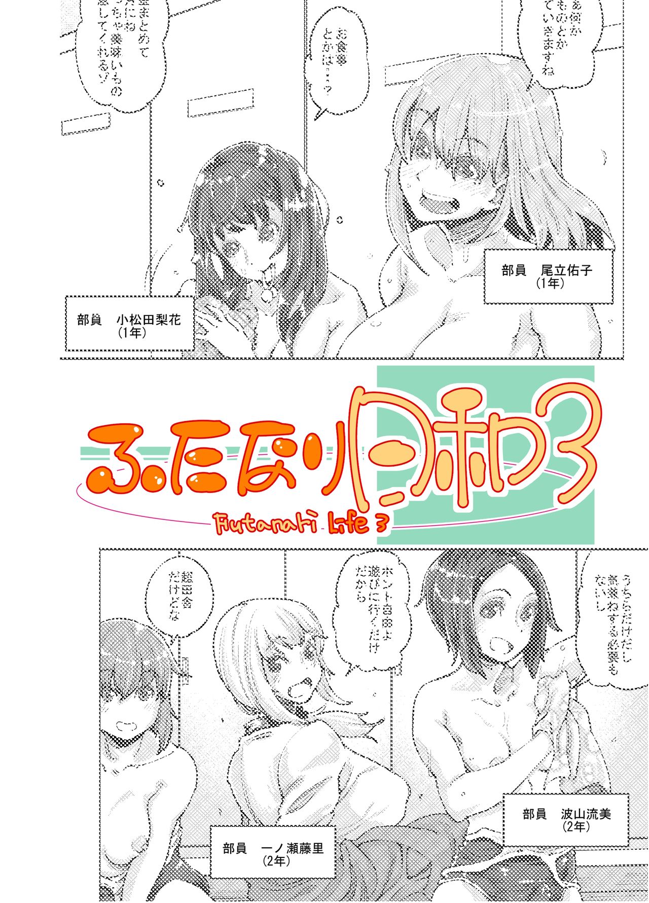 [PaintingBird (Takanashi Shiro)] Futanari Life 3 [Chinese] [狗头人DIO赞助风油精汉化组] [Digital] page 3 full