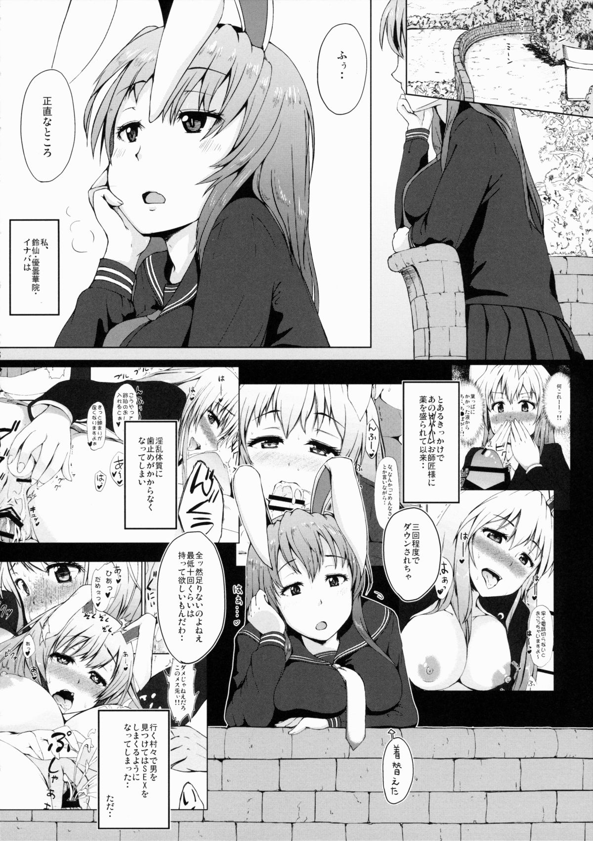 (C88) [Inaka no Yasaiya (Hubrael)] Usagi no Tane (Touhou Project) page 6 full