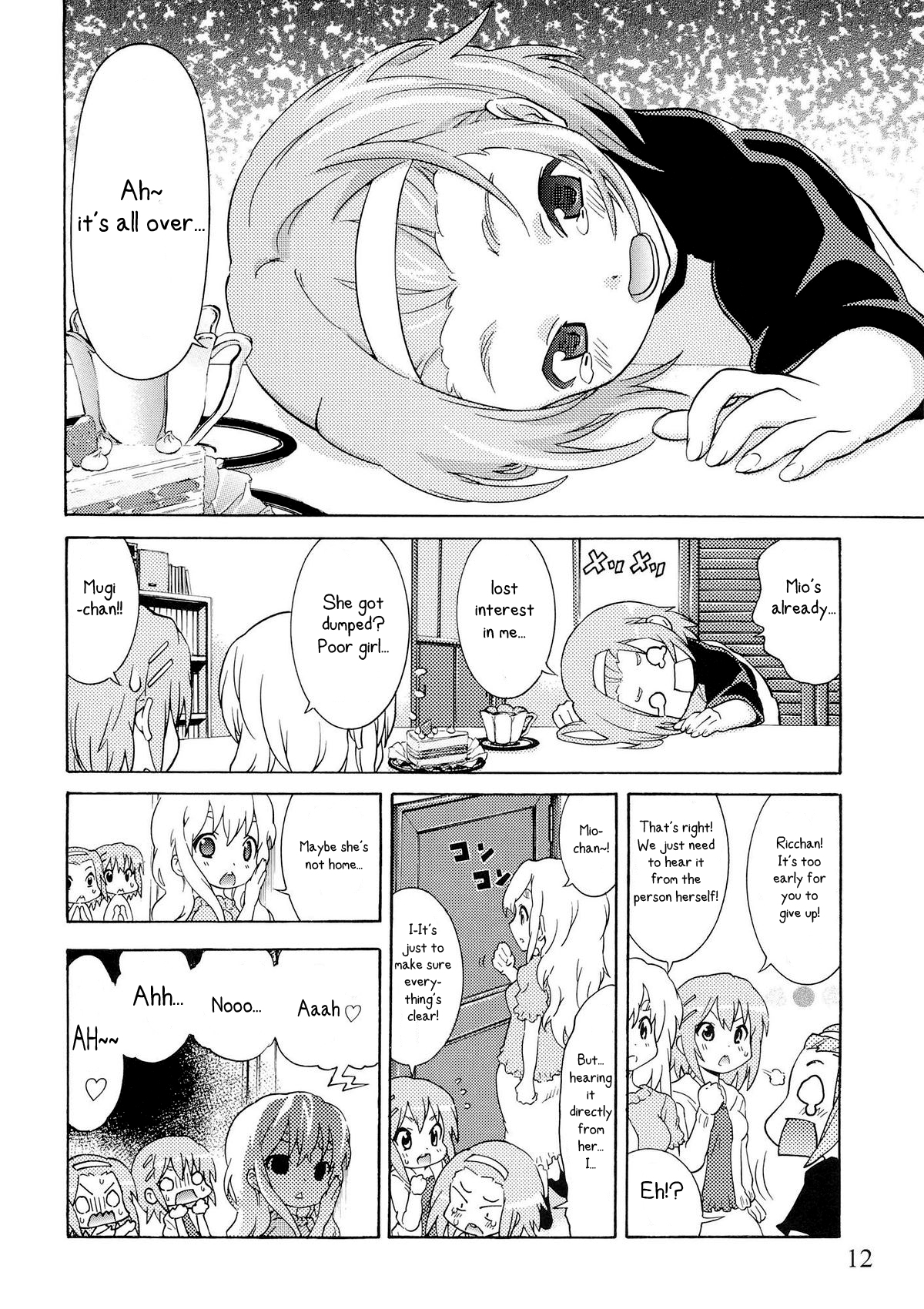 [Umihan (Ootsuka Shirou)] YURI-ON! #2 Kosokoso Mio-chan! (K-ON!) [English] page 11 full