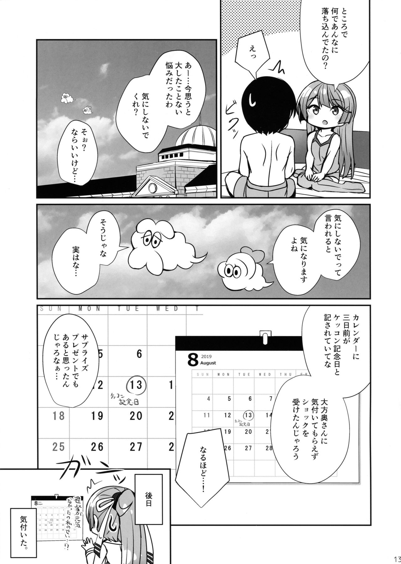 (C96) [L5EX (Kamelie)] Kazagumo Kinenbi (Kantai Collection -KanColle-) page 12 full