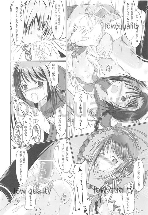 [Dream Halls! (綴り)] きみと歩く、ひとひらの間を (文学少女) [2008年11月9日] page 13 full