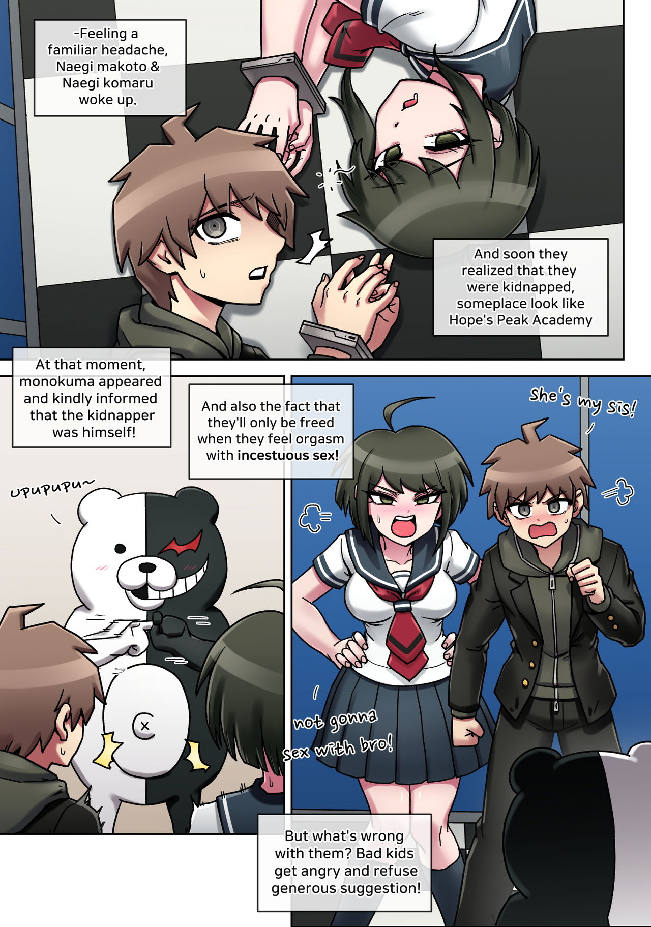 [Mack] Ultimate Incest (Danganronpa) [English] page 2 full