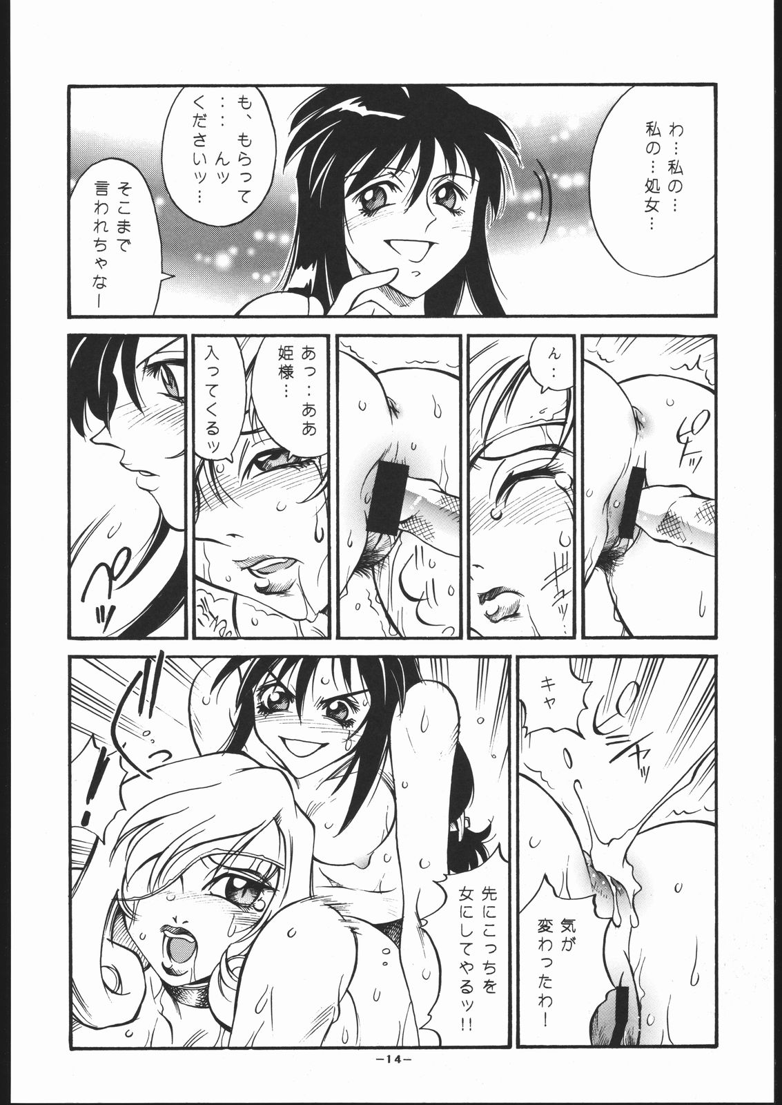 (C58) [C.R.C (Don Shigeru)] Red Bea. (Final Fantasy IX) page 13 full