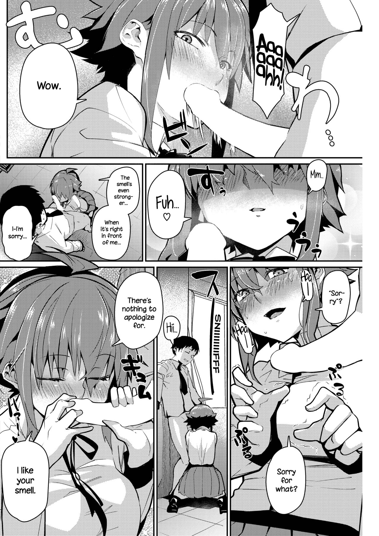 [Miitoban] Smell Love Love Love Smell (COMIC HOTMILK 2018-12) [English] {NecroManCr} [Digital] page 6 full