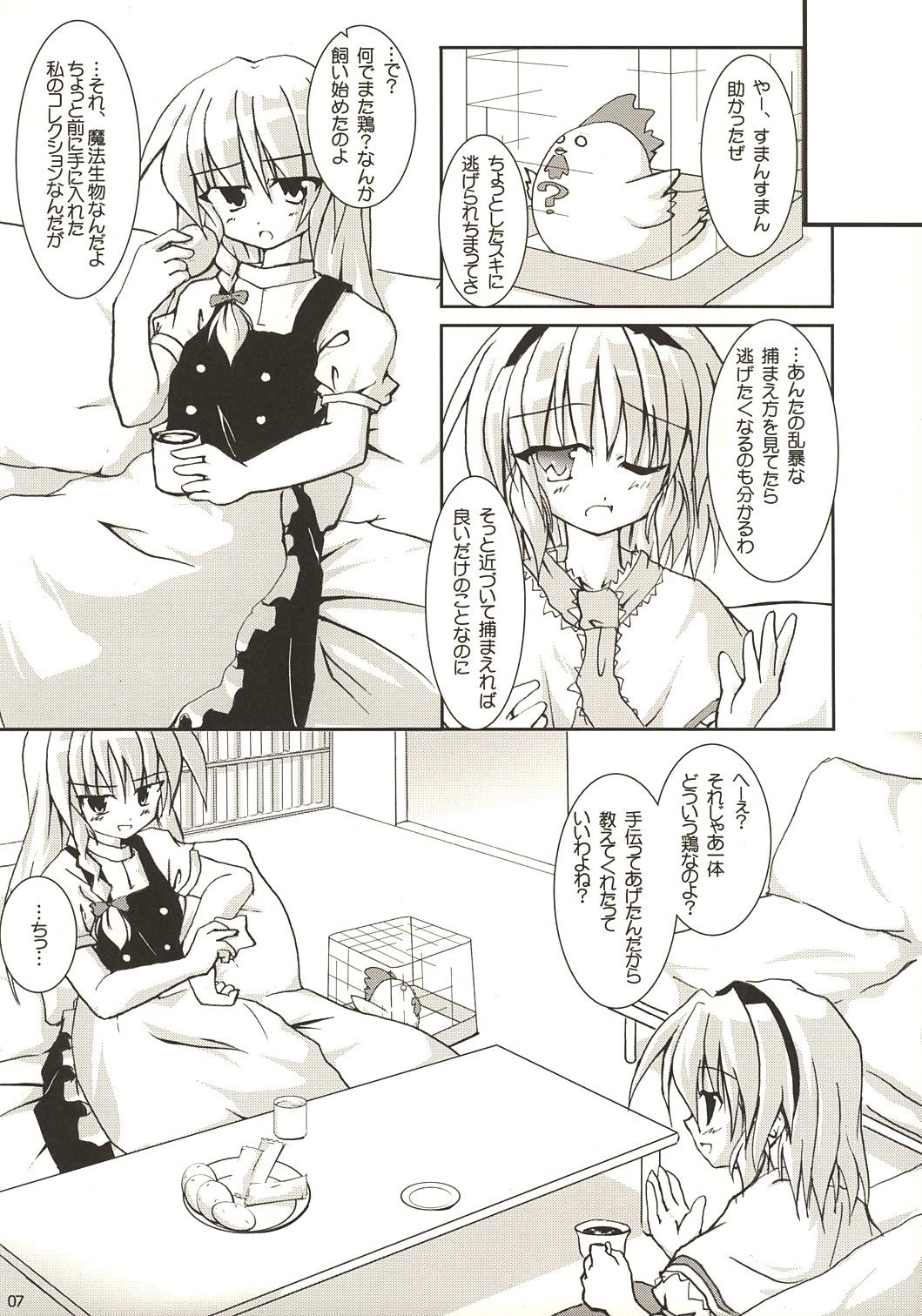 (C68) [Pixel Cot. (Habara Meguru)] Rainbow-DIA (Touhou Project) page 6 full