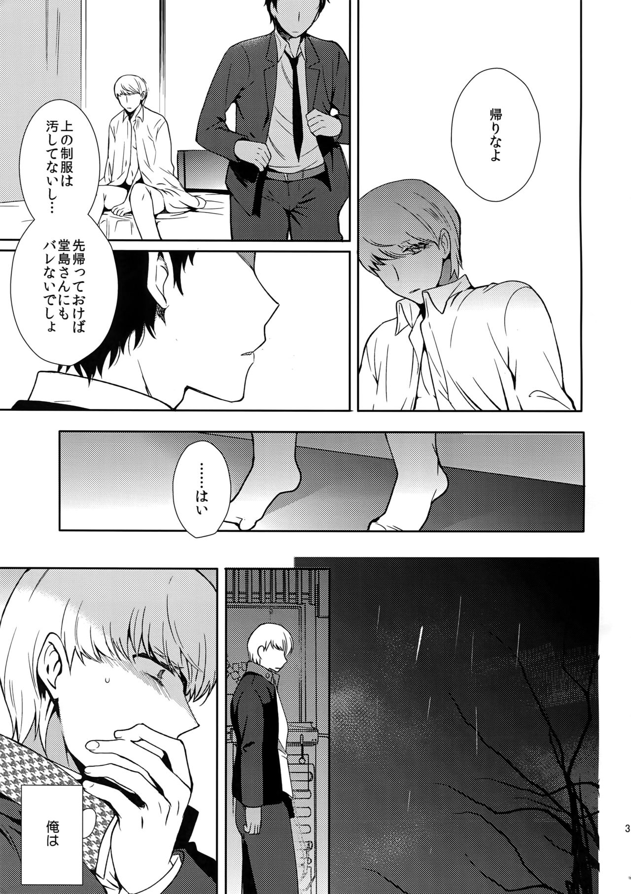 (Another Control 4) [downbeat (Kirimoto Yuuji)] Inu no Fushimatsu (Persona 4) page 30 full