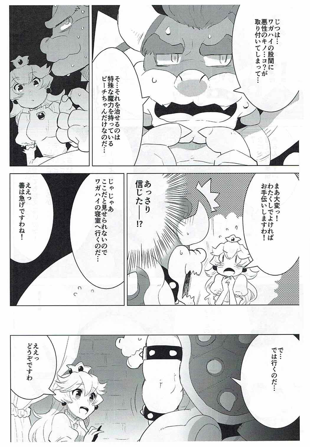 (Kemoket 4) [ryusuke works (Nagareboshi Purin)] PRINCESS LESSON (Super Mario Brothers) page 6 full