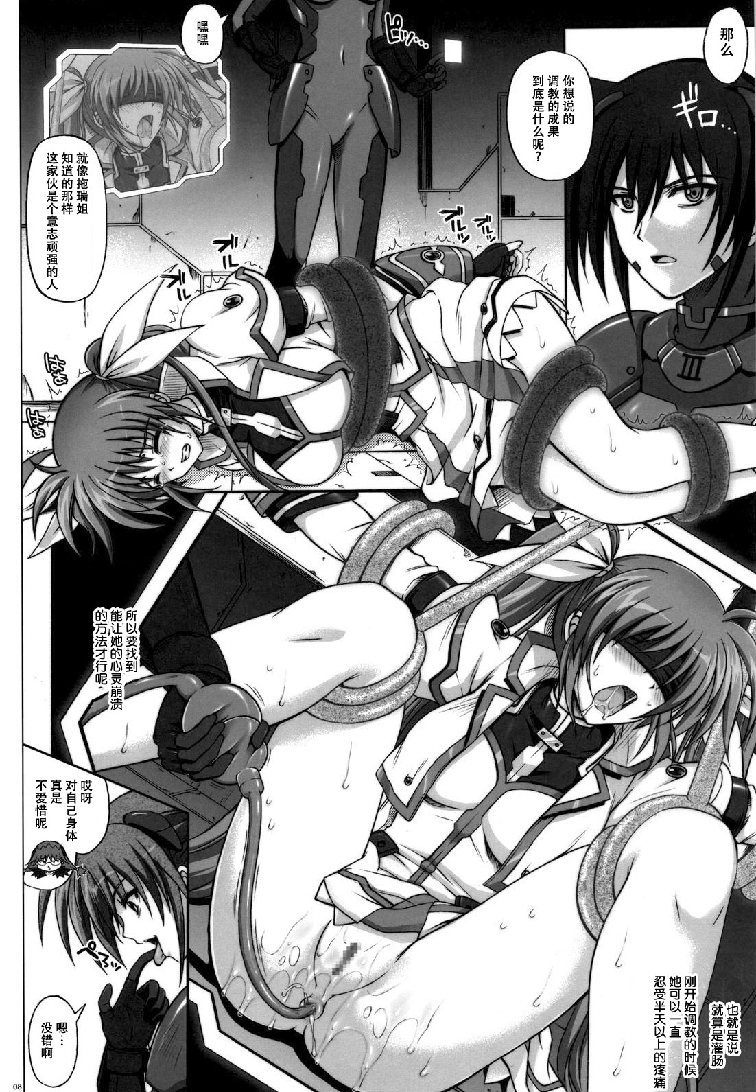 (COMIC1☆4) [Cyclone (Izumi, Reizei)] 667 KAI (Mahou Shoujo Lyrical Nanoha) [Chinese] [脸肿汉化组] page 8 full