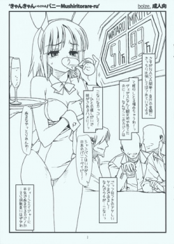 (SC42) [bolze. (rit.)] Kyankyan Iwasareru Bunny Mushiritorare-ru (Hayate no Gotoku! [Hayate the Combat Butler!])