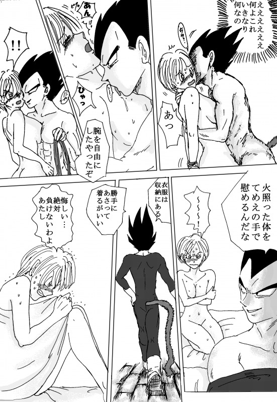 [Ichigoame] To share one´s fate Zenpen (Dragon Ball Z) page 18 full