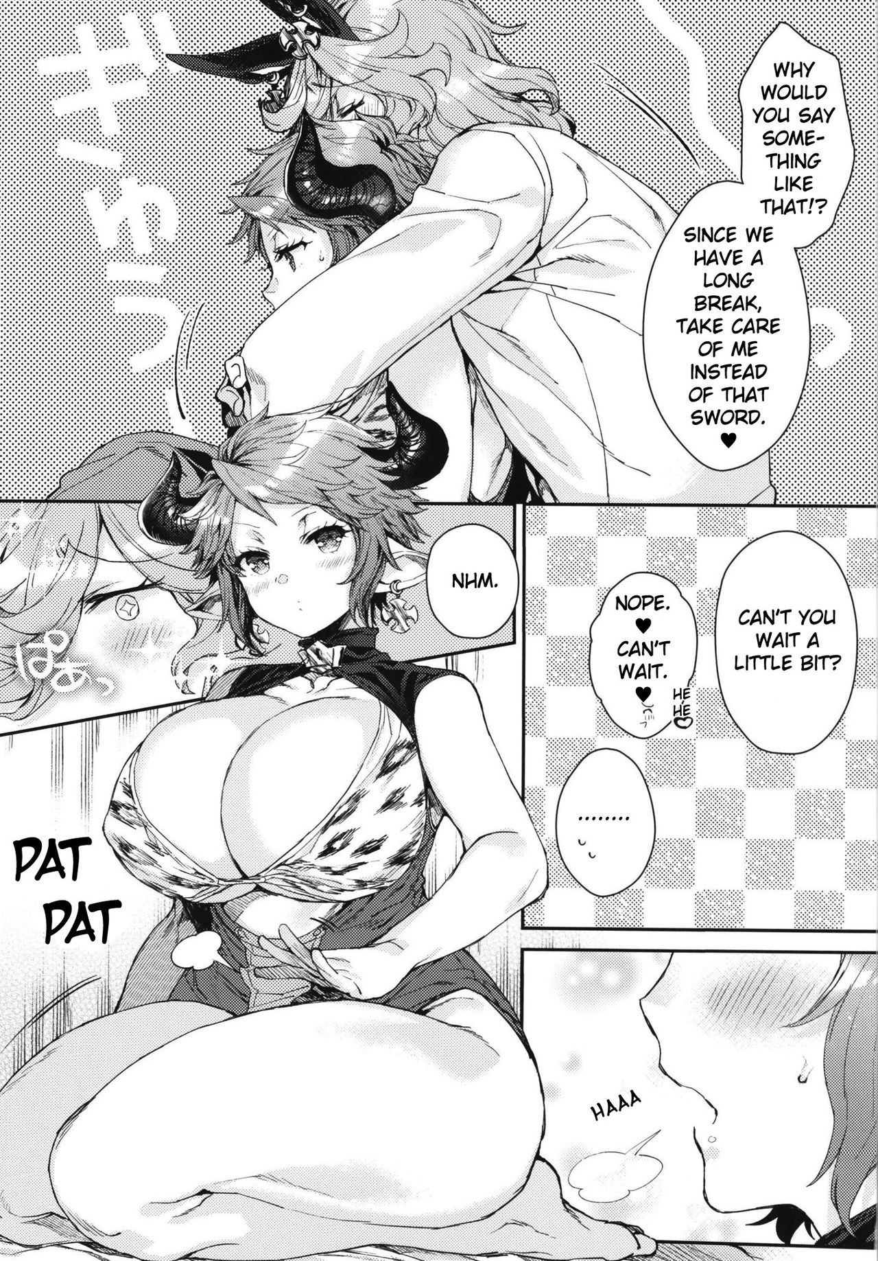 [Hachimitsu Romance (Eno Yukimi)] Sturm-dono ni Amaetai (Granblue Fantasy) [English] [Clawhammer] [Digital] page 5 full