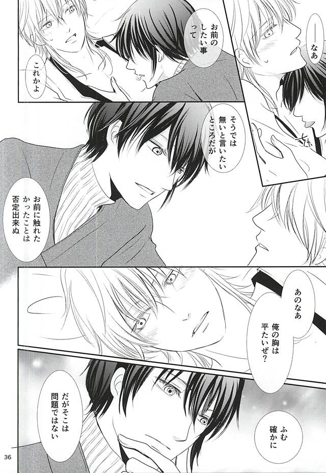 (C88) [Ayayuki (Chima)] Toraware no. (Touken Ranbu) page 33 full