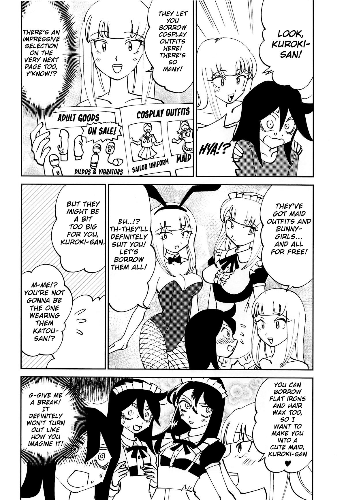 (C95) [Nekomonidoh (Sanada)] Kuroki-san, Anone. (Watashi ga Motenai no wa Dou Kangaetemo Omaera ga Warui!) [English] [Googled Anon] page 7 full