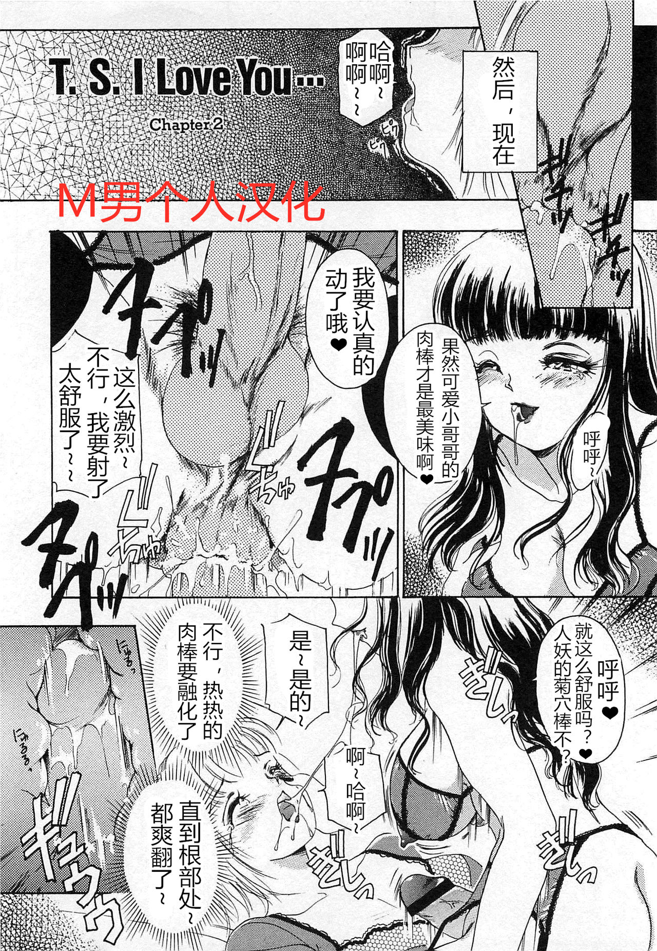 [The Amanoja9] T.S. I LOVE YOU chapter 02 [Chinese] [M男个人汉化] page 1 full