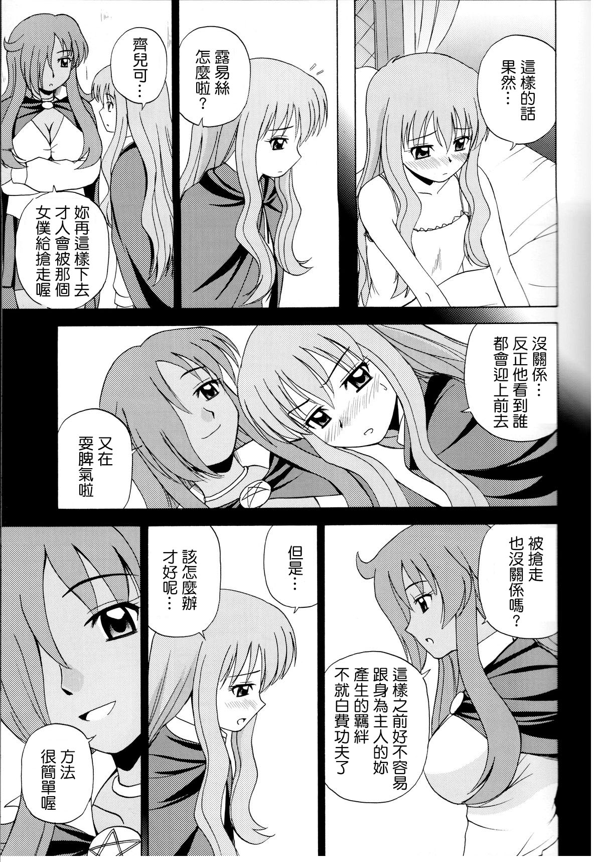 (C71) [G-SCAN CORP (Satou Chagashi)] Le beau maitre (Zero no Tsukaima) [Chinese] [最愛路易絲澪漢化組] page 9 full