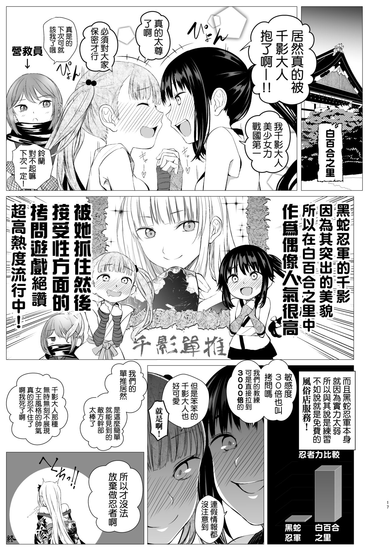 [Harumachi Tsurara (Shichoson)] Oshinobi Shoujo no Asobikata [Chinese] [Digital] page 17 full