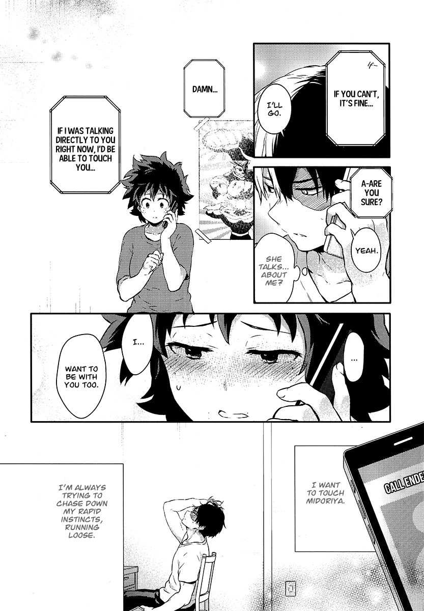 (SPARK12) [Kyujitsusyukkin (Chikaya)] Love Me Tender 2 (Boku no Hero Academia) [English] [Casual Scans] page 11 full