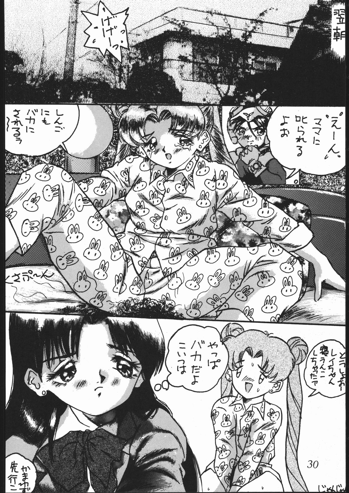 (C55) [Studio Z-AGNAM (Wing Bird)] DOGAKOMUSUME EX BOMBER MOON (Sailor Moon) page 31 full