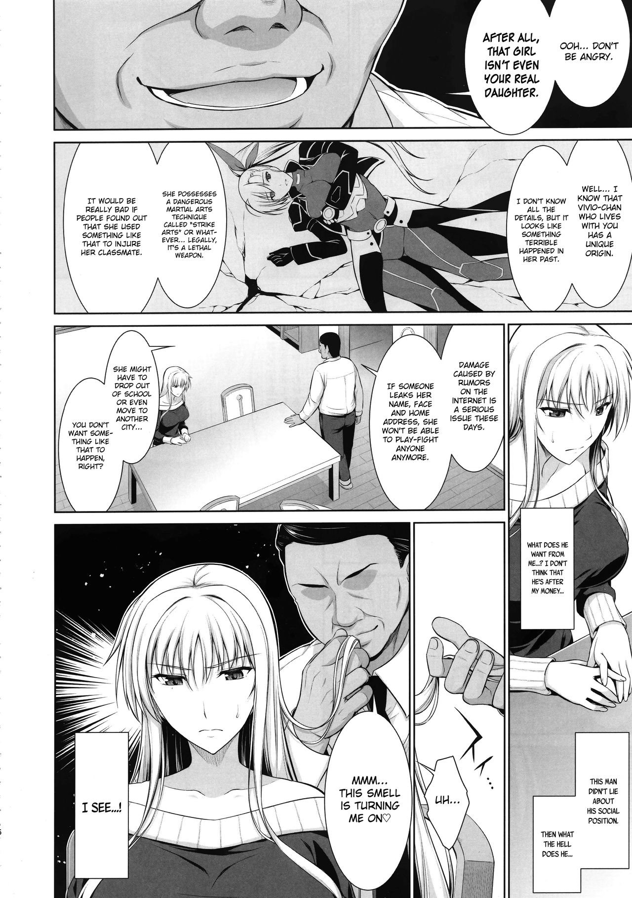 (C88) [Type-G (Ishigaki Takashi)] Mesu Kagura -Fate Hen 1- | Mating Dance -Fate Chapter 1- (Mahou Shoujo Lyrical Nanoha) [English] [MintVoid] [Decensored] page 6 full