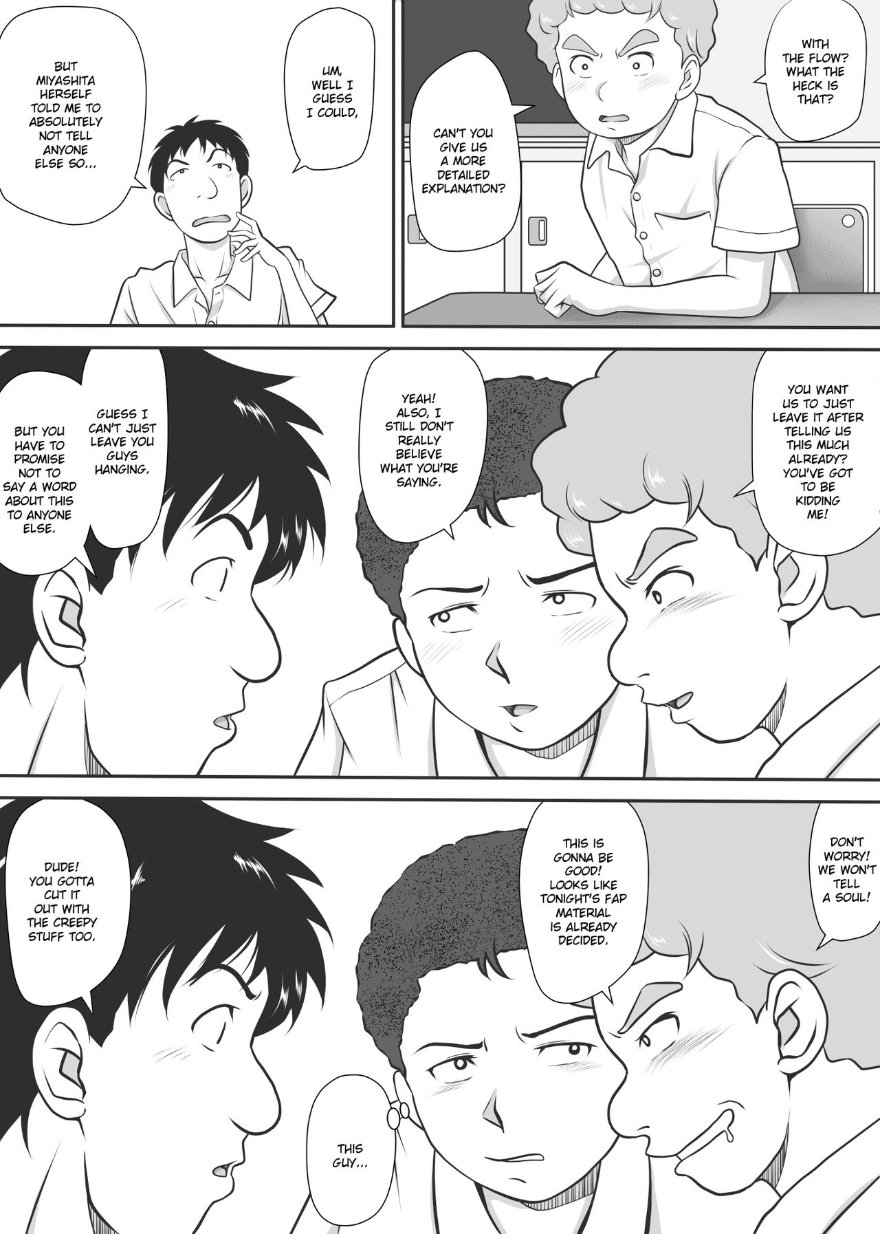 [Kagura Hitsuji] Amarimono - Doutei Shojo o Sotsugyou shiteiku Doukyuusei-tachi - | Leftovers - Classmates who lost their Virginity - [English] page 4 full