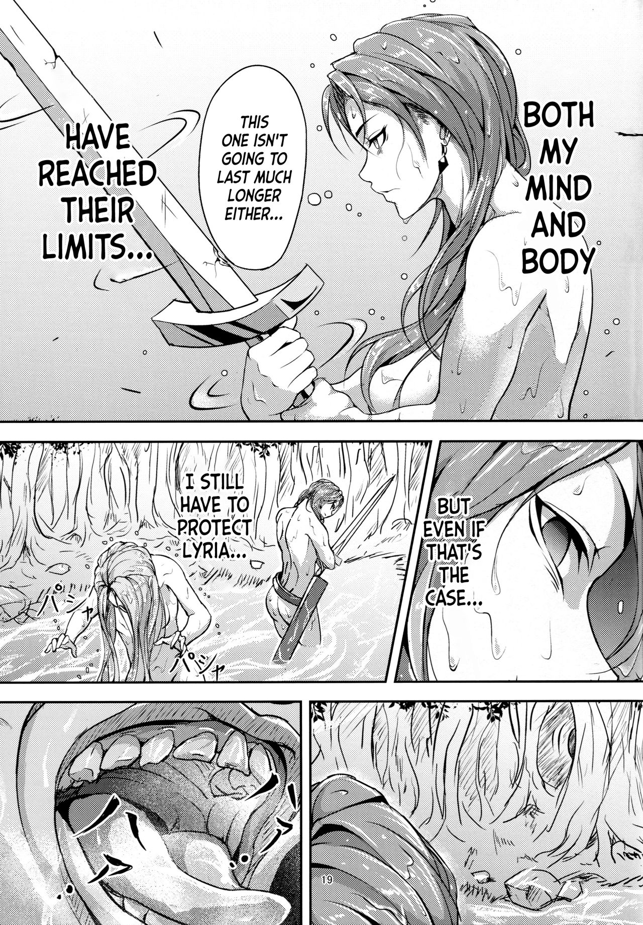 (C92) [Mujin Hangetsuban Bakudan (Hangetsuban Sonshou)] Kono Mi Kegareyou to mo | Even if my body gets defiled (Granblue Fantasy) [English] page 18 full